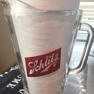 Vintage Shiltz Beer Pitcher